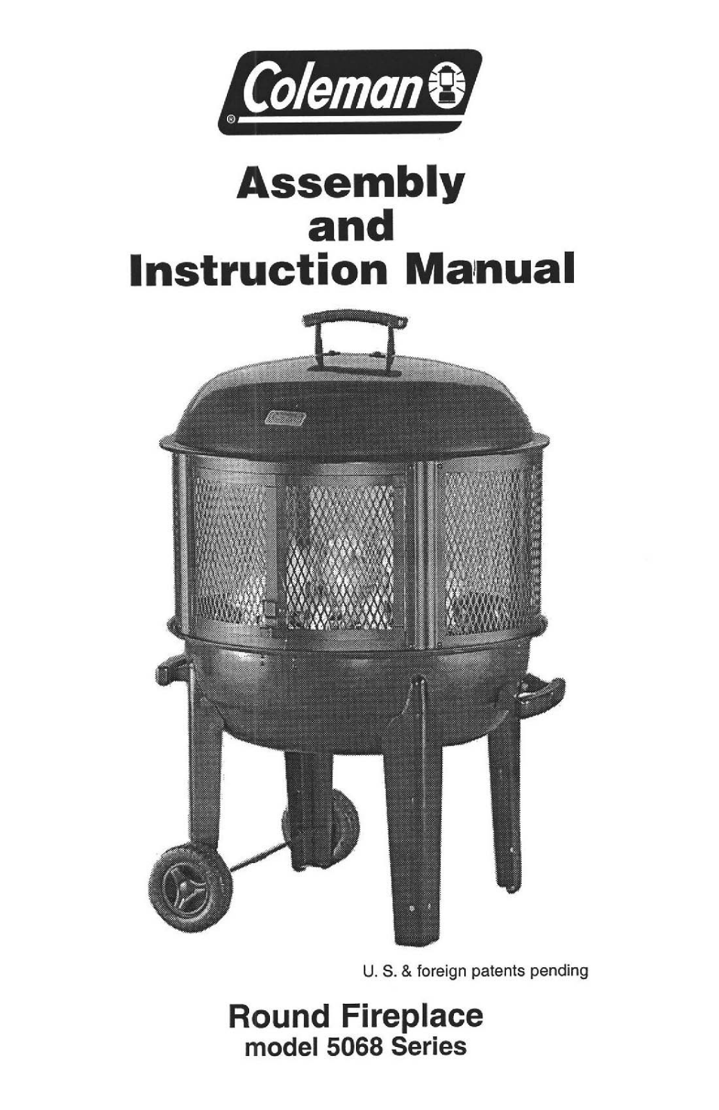 Coleman 5068-700 Owner's Manual