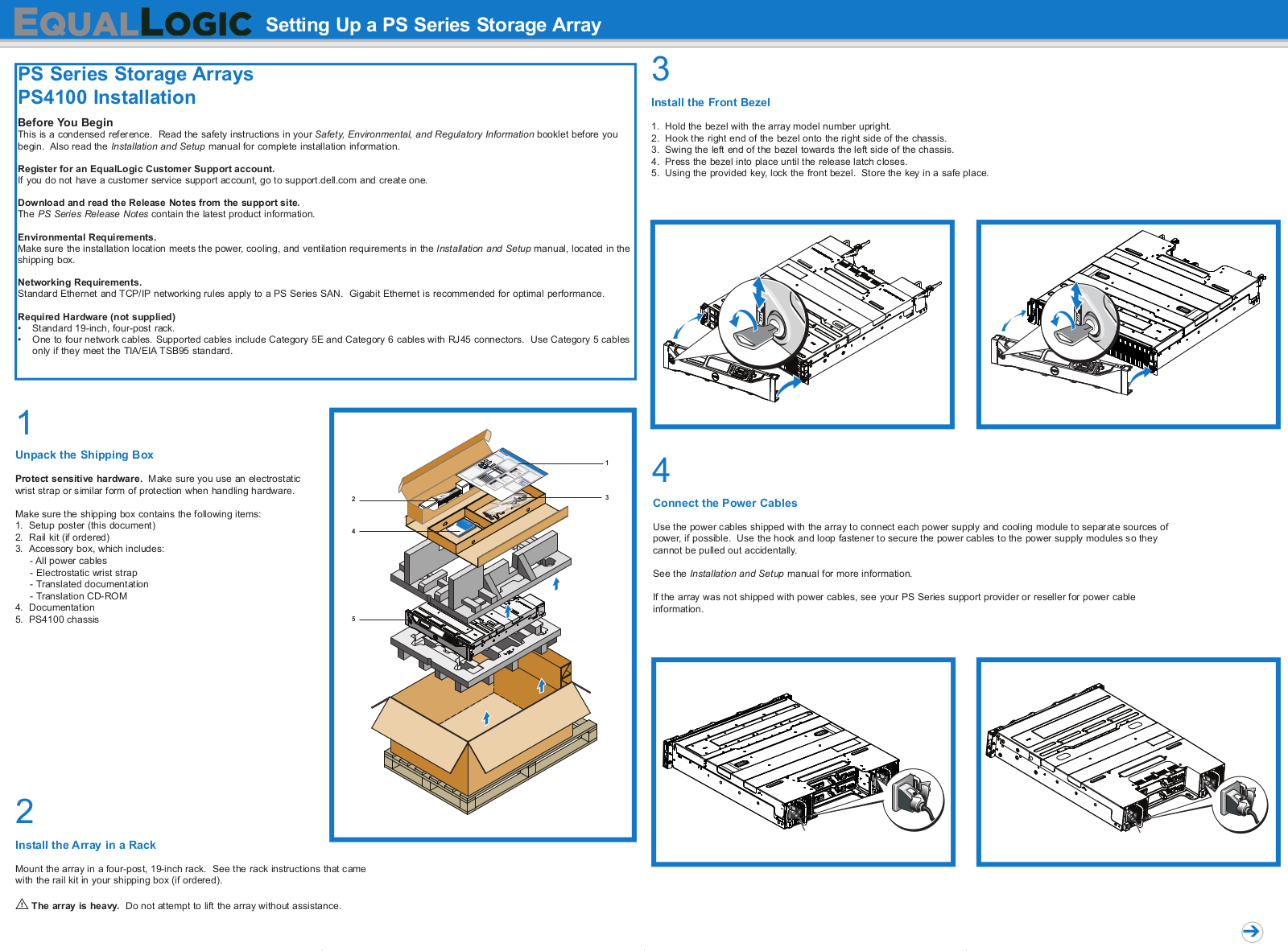 Dell EqualLogic PS4100X User Manual