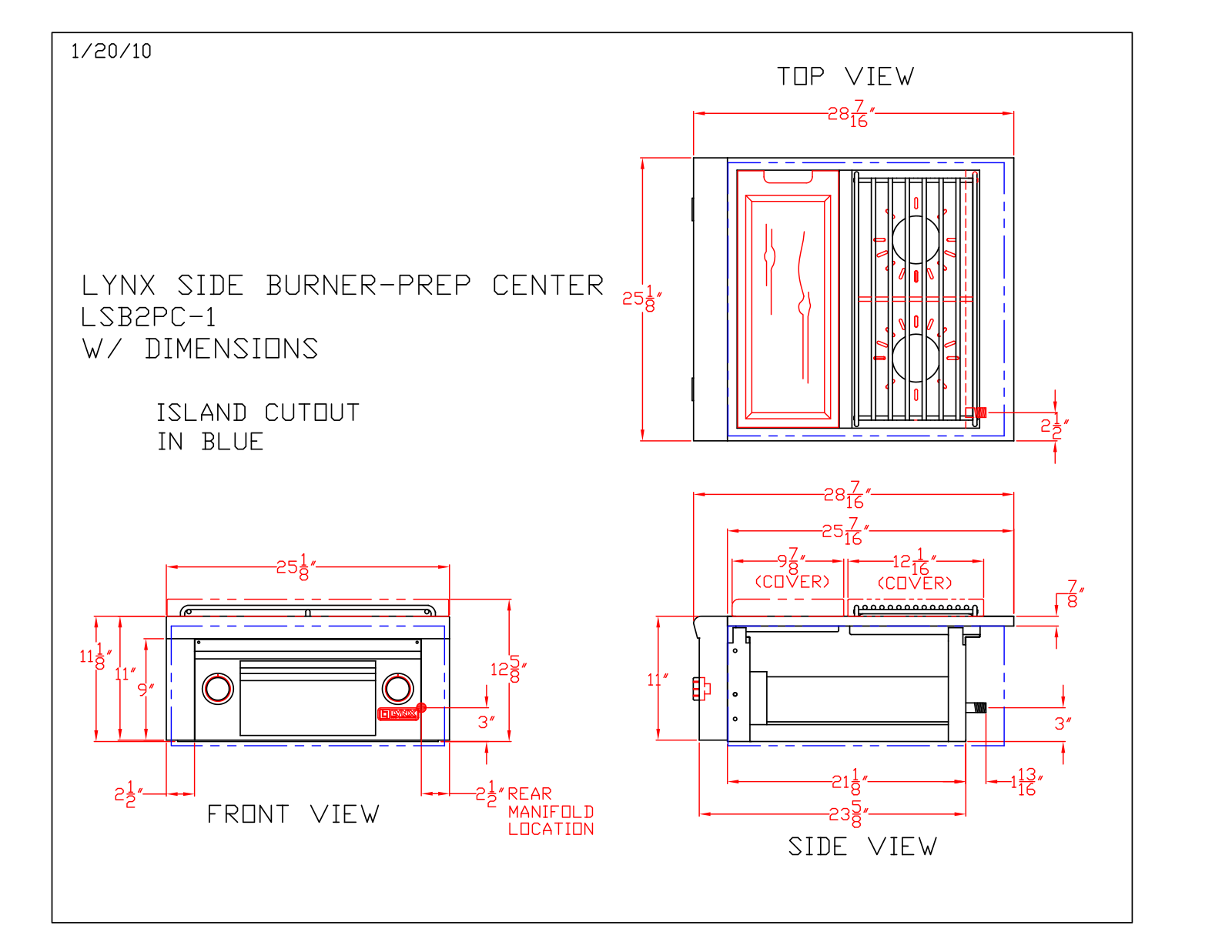 Lynx LSB2PC-1 User Manual