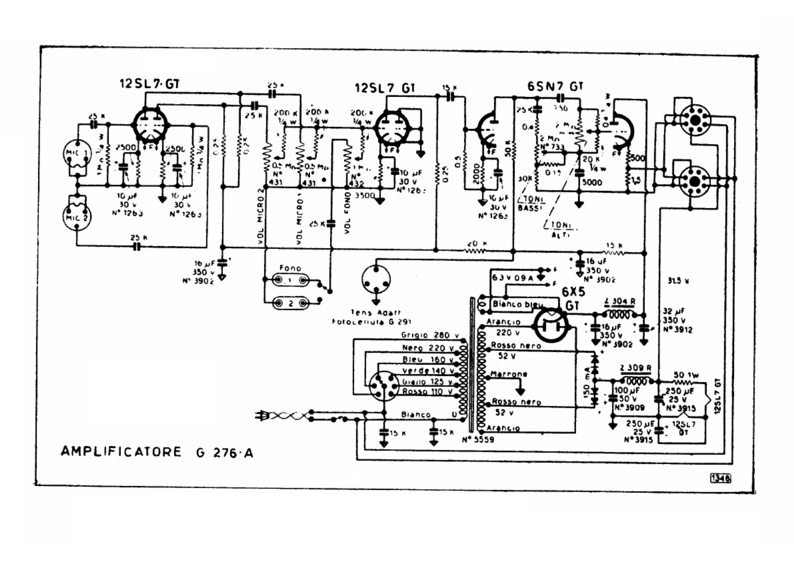 Geloso g276a schematic