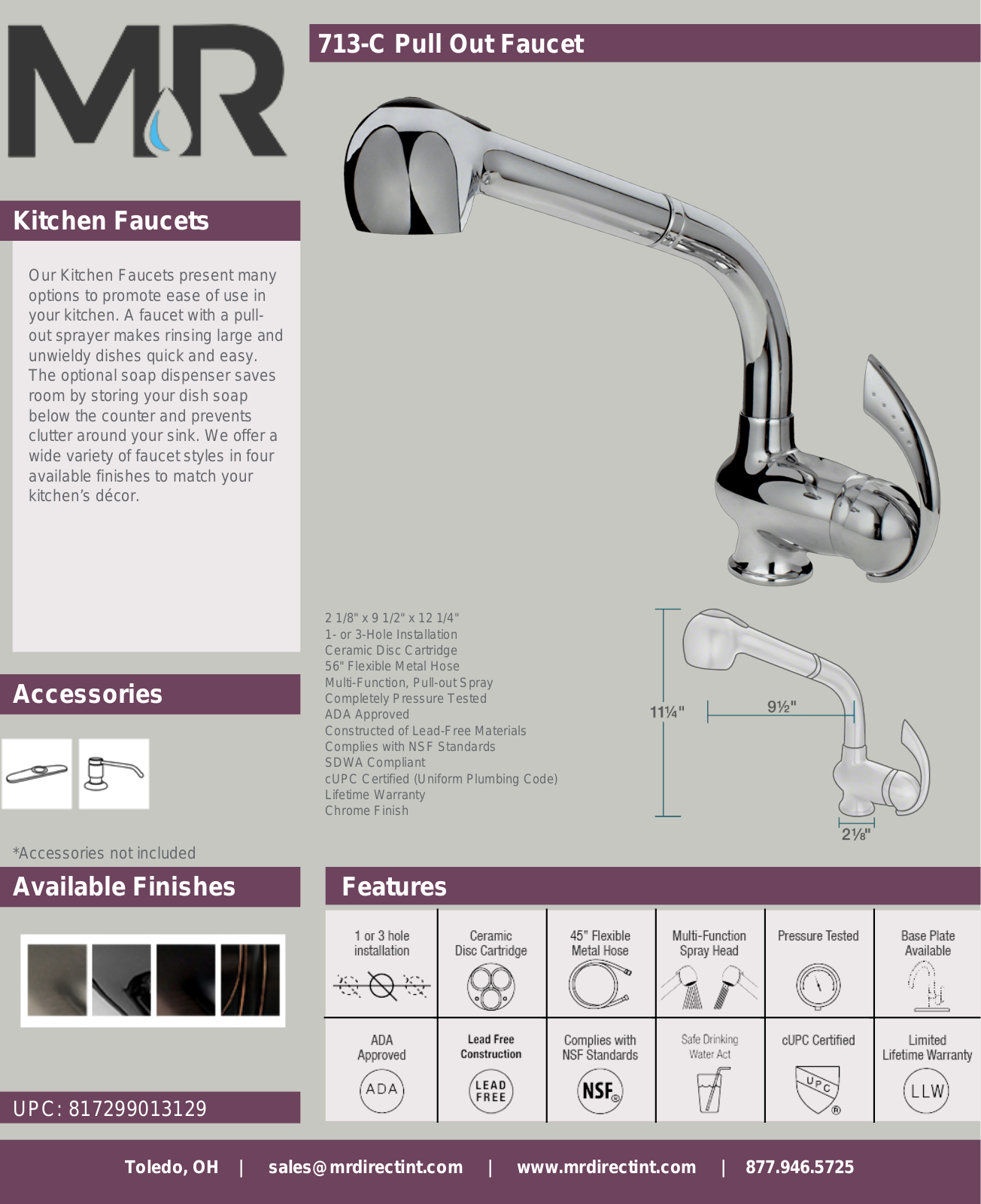MR Direct MRDR2102 Specifications - ManualMachine.com
