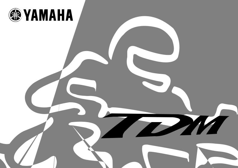 Yamaha TDM850 Owner's Manual