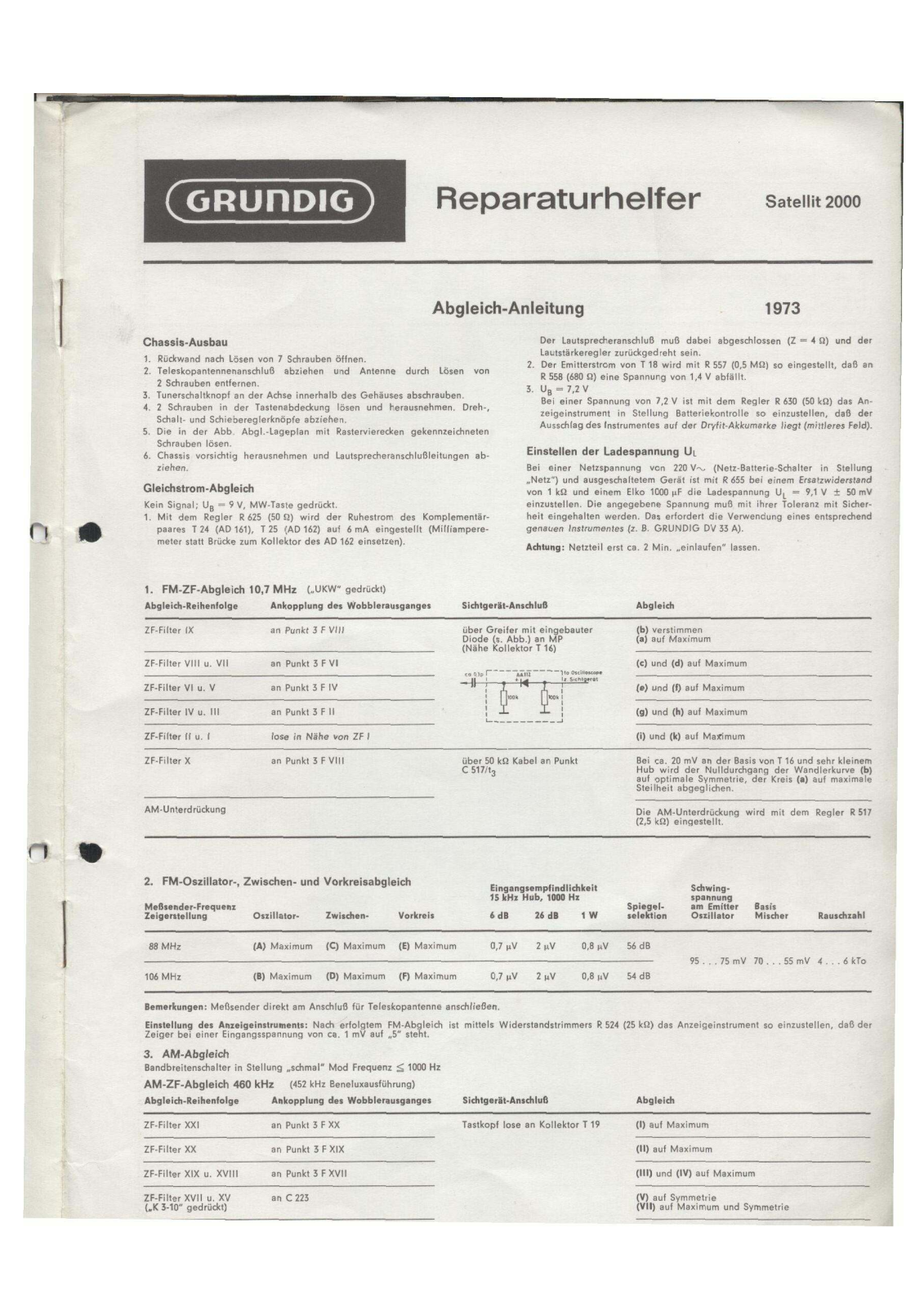 Grundig Satellit 2000 User Manual