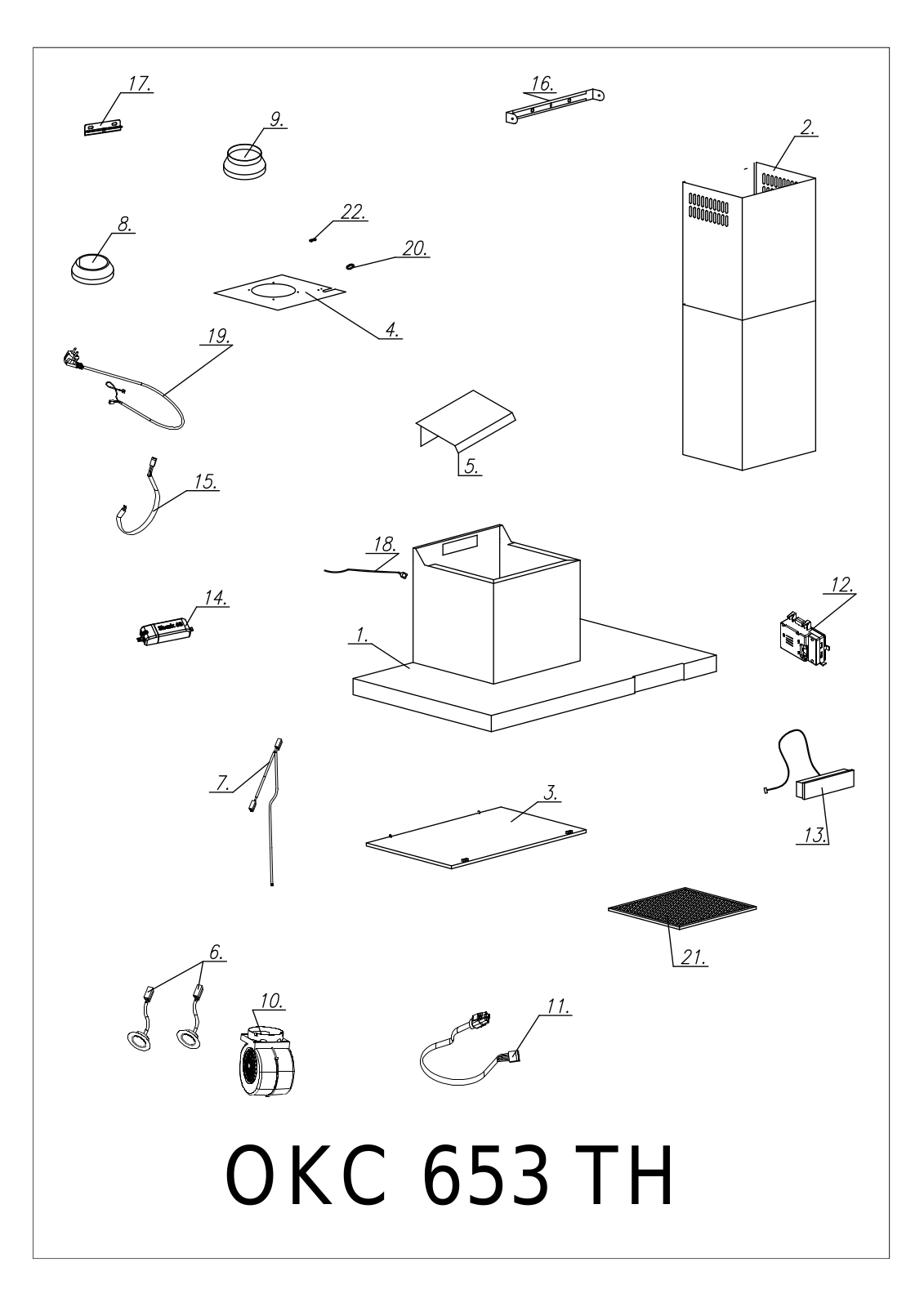 Hansa OKC 653 TH User Manual