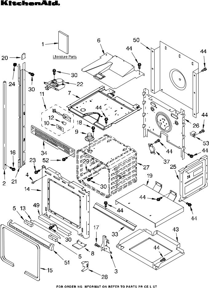 KitchenAid KEBC247KWH05 Parts List