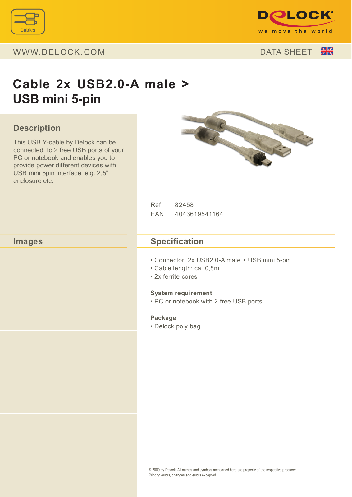 DeLOCK 82458 User Manual