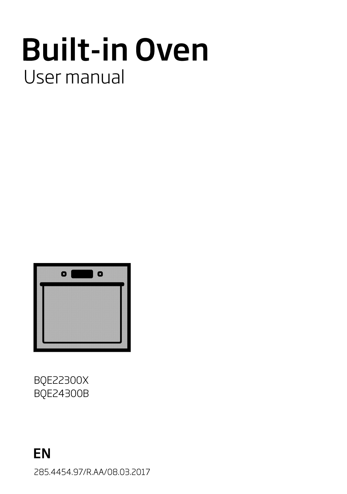 Beko BQE24300B, BQE24300X User Manual