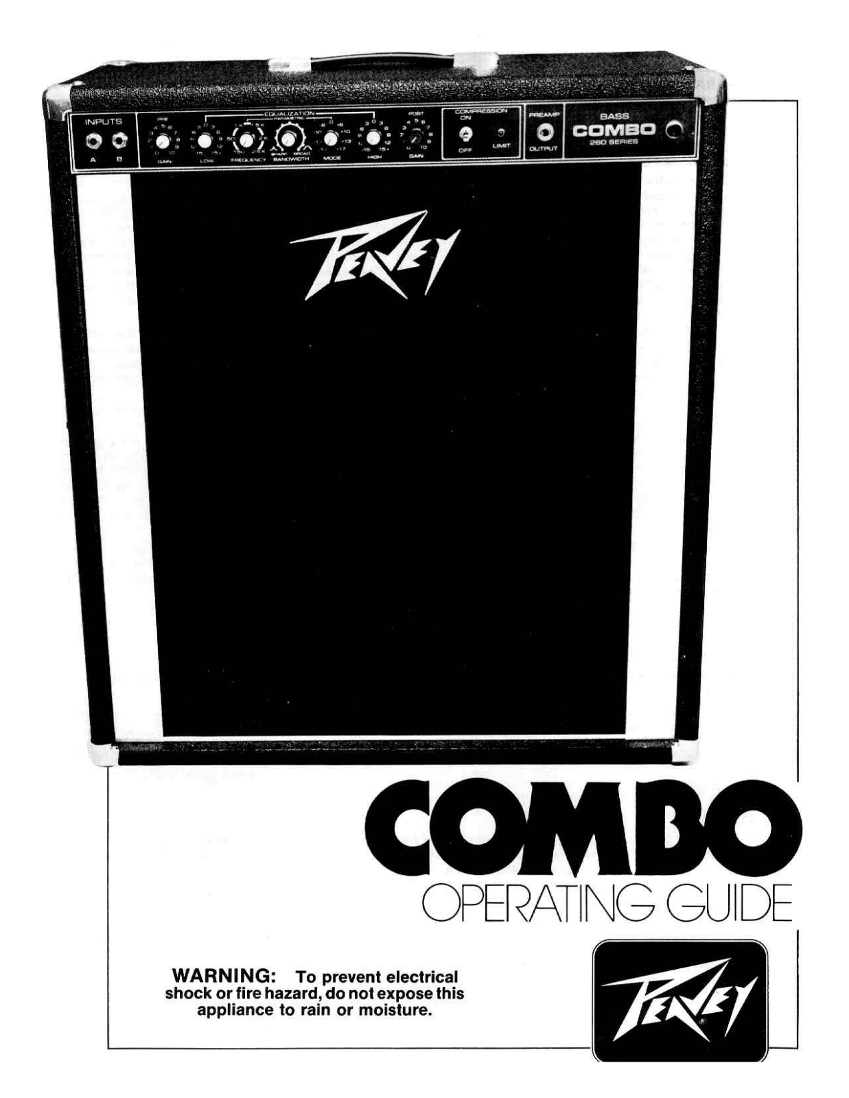 Peavey COMBO Operating Manual