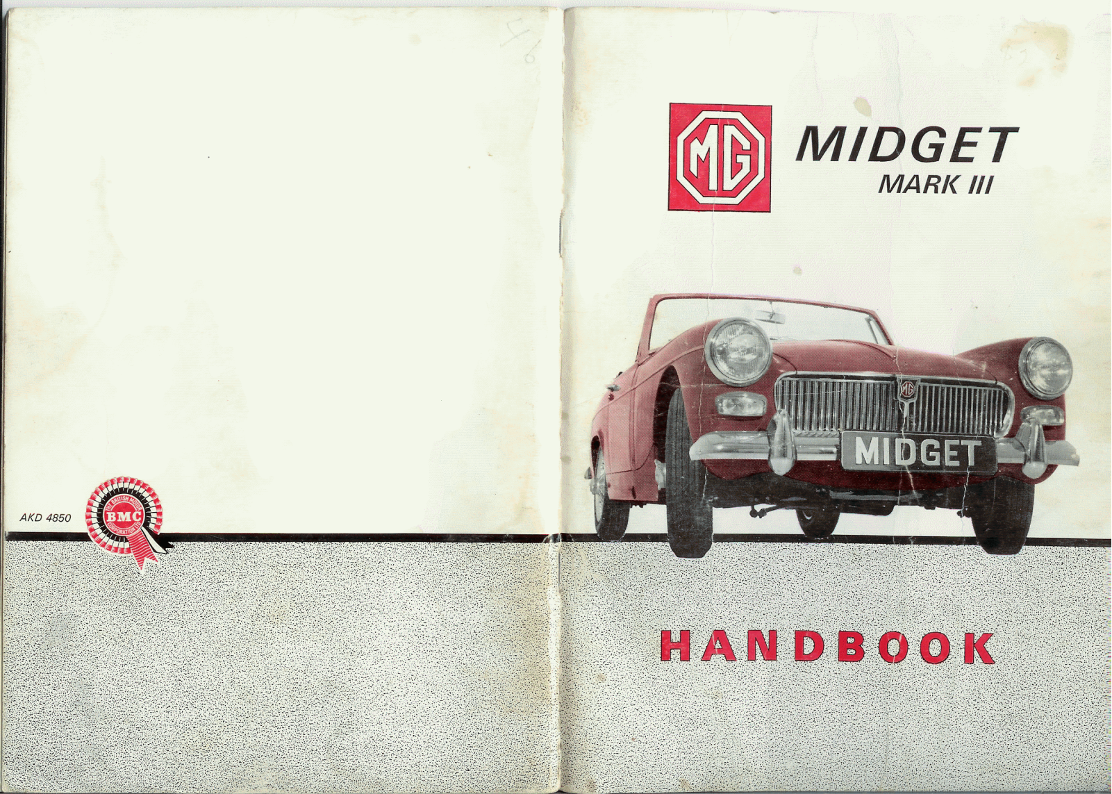 MG Midget 1967 User Manual