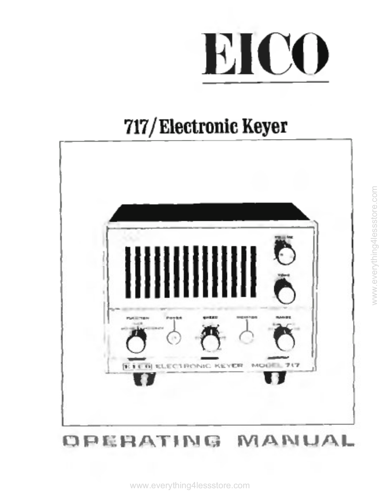 Eico 717 User Manual