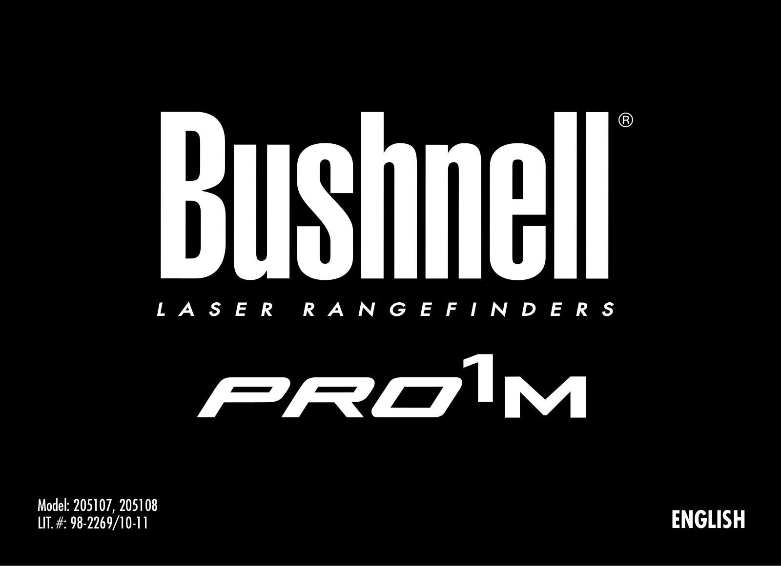 Bushnell 205108, 205107 User Manual 2