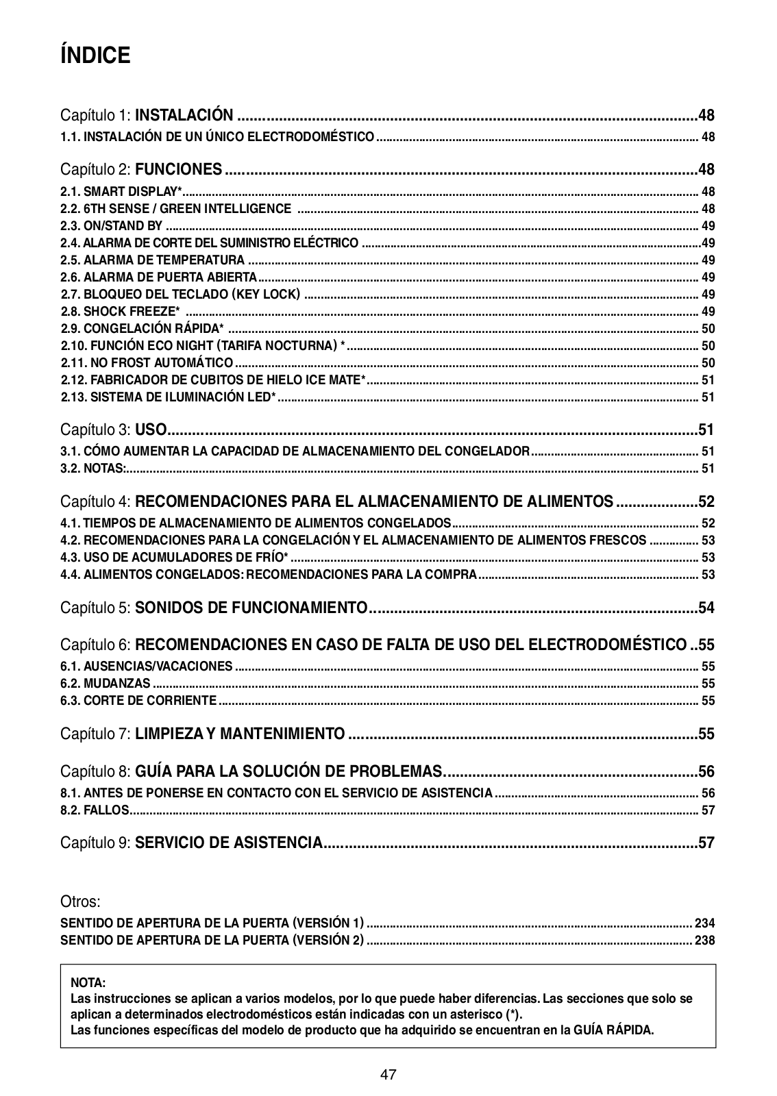 WHIRLPOOL ACO070 User Manual