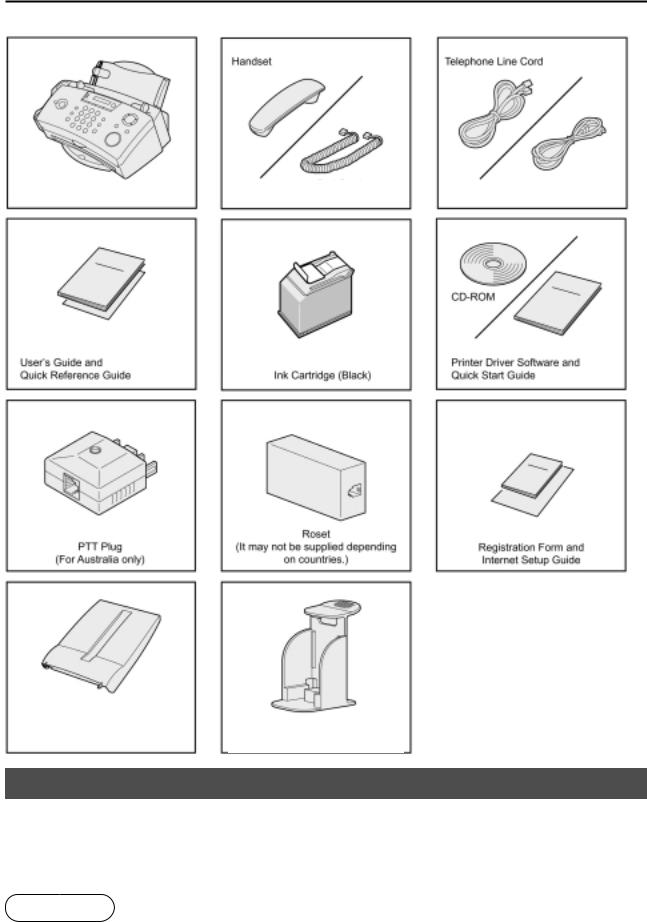 Panasonic UF-E1 User Manual