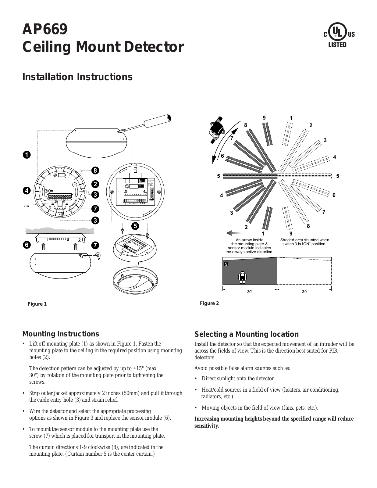 Interlogix AP669 User Manual