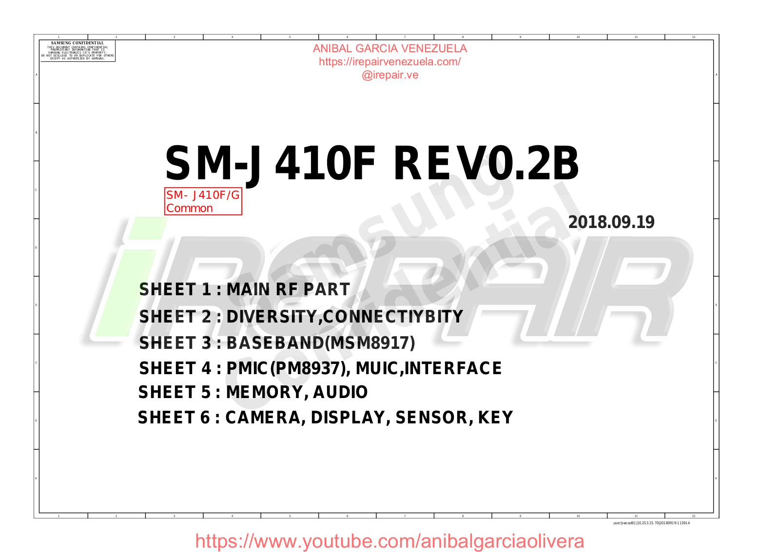 SAMSUNG SM-J410F Service and repair manual