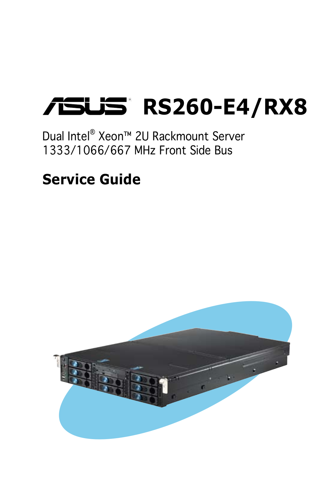 ASUS RS260-E4RX8 User Manual