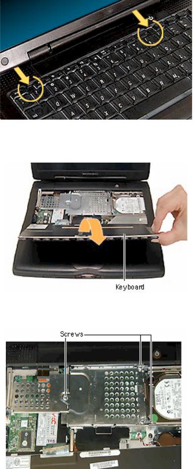 Apple POWERBOOK G3 KEYBOARD REPLACEMENT  Manual