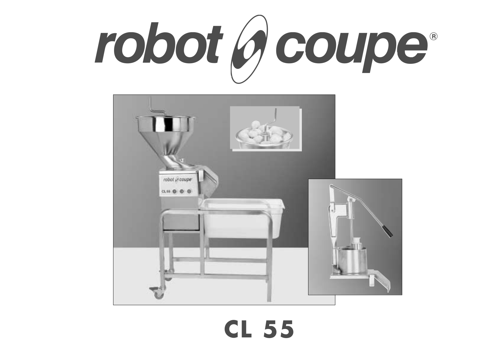 Robot Coupe CL 55 User guide