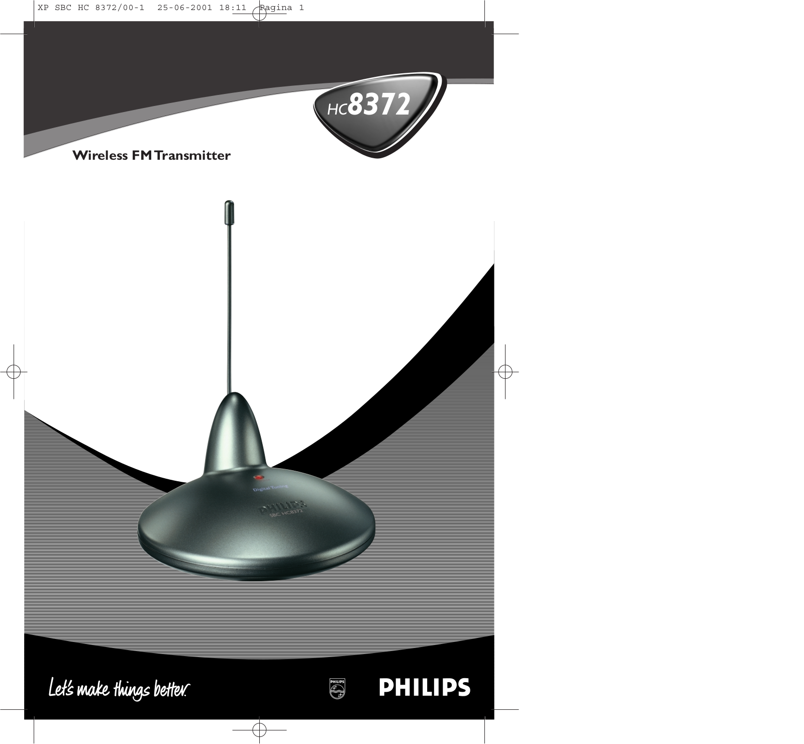 Philips HC 8372 User Manual