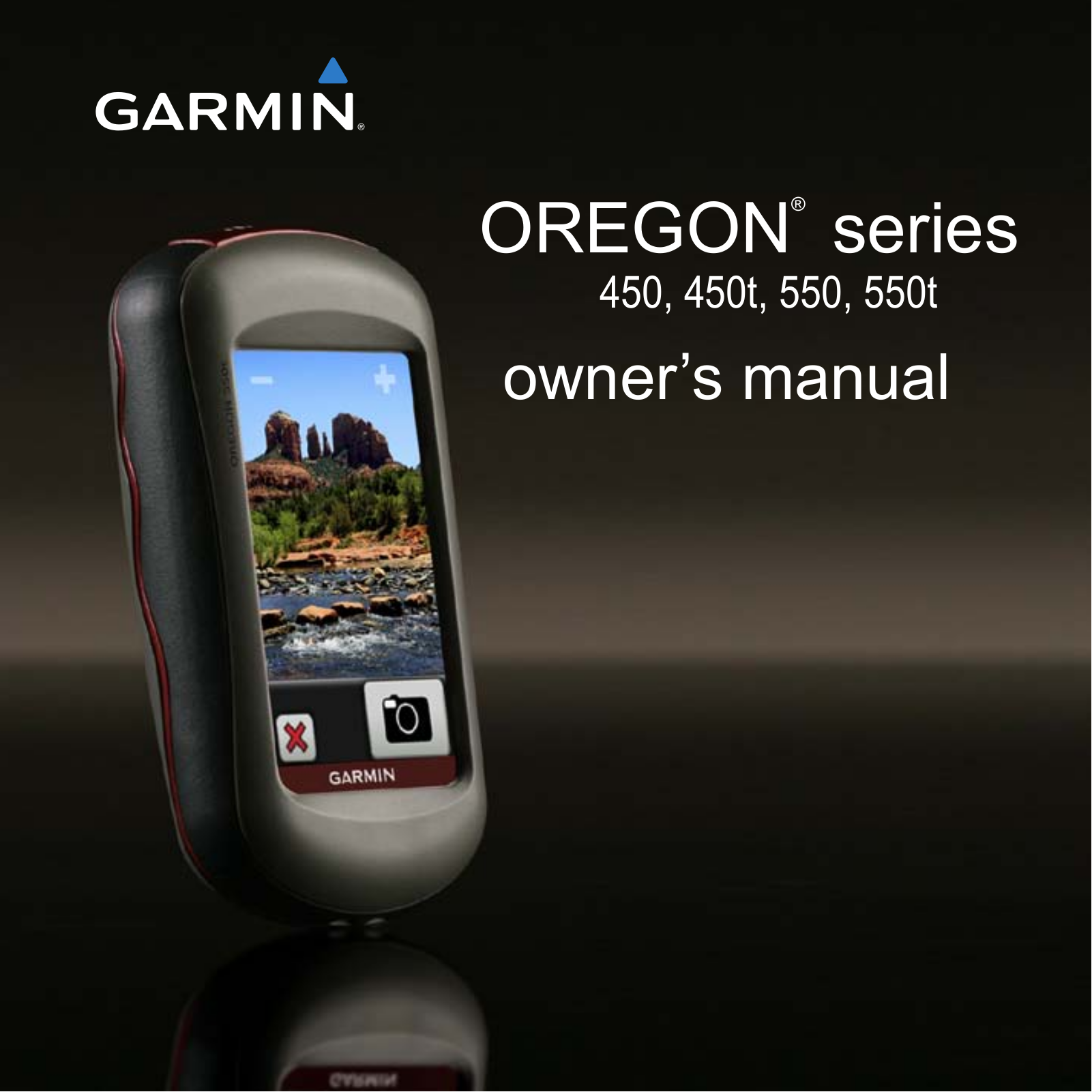 Garmin Oregon 550t, Oregon 550 Thai, Oregon 550 Korea, Oregon 550, Oregon 450 with TOPO Germany Light User Manual