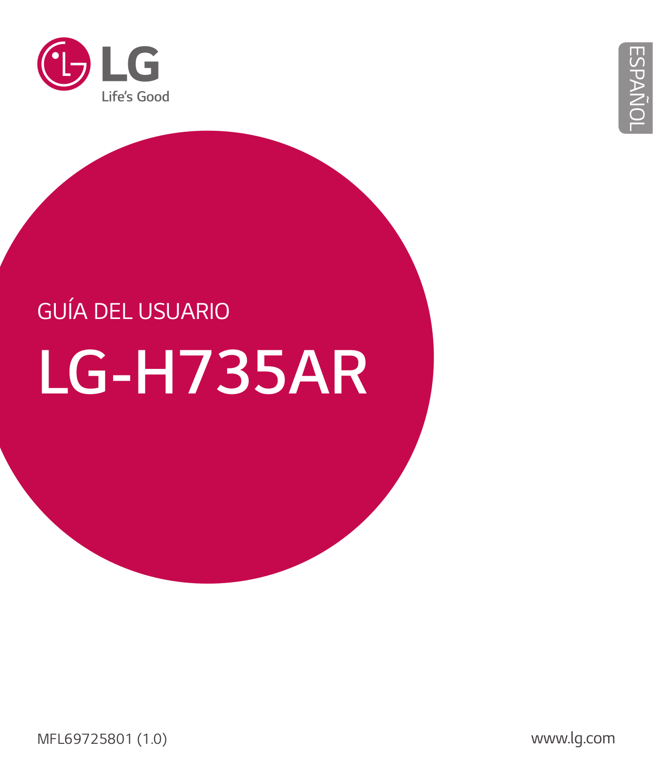 LG LGH735AR User Guide