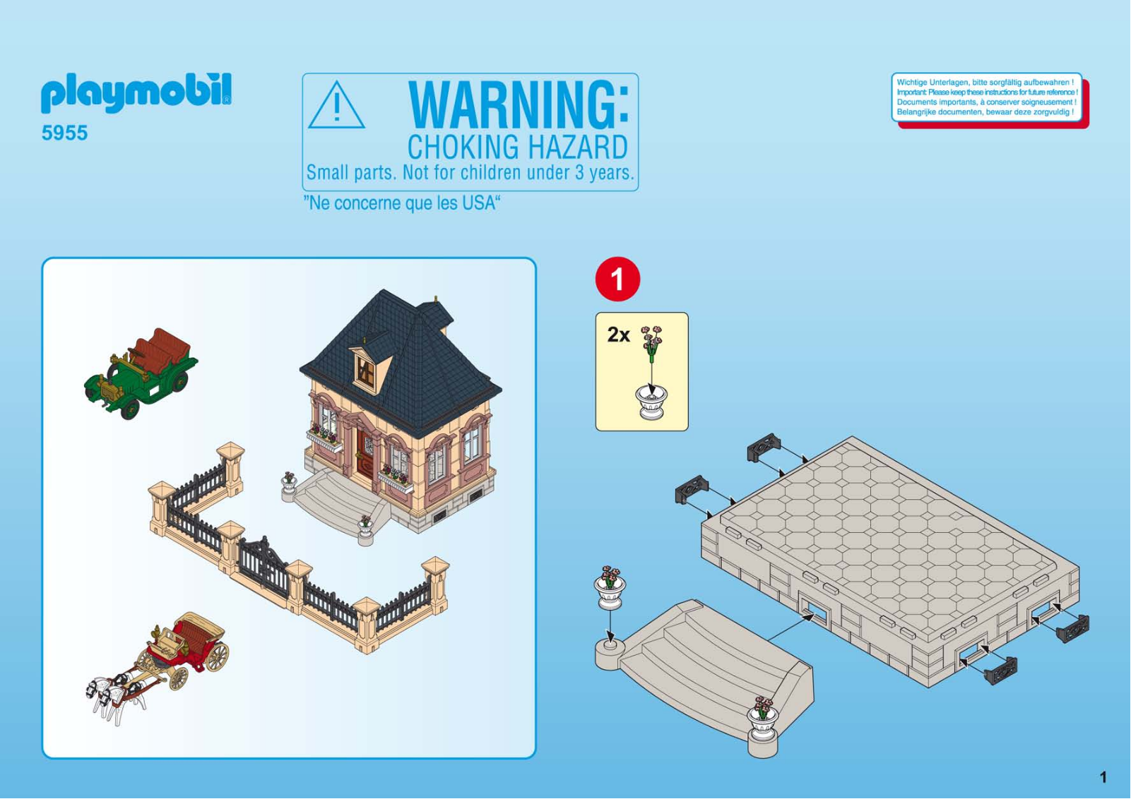 Playmobil 5955 Instructions