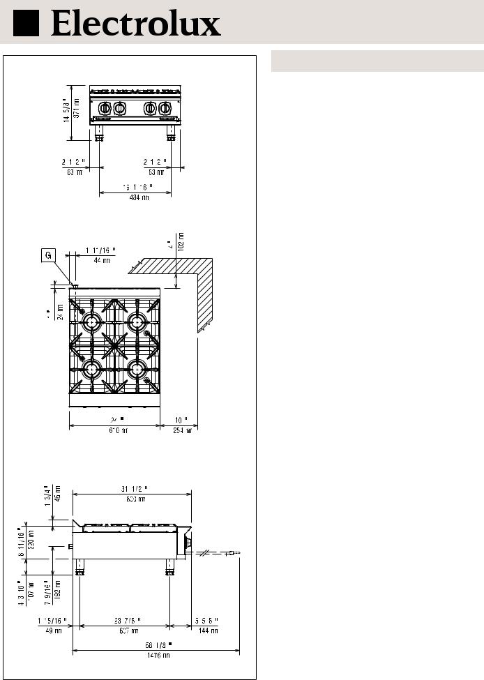 Electrolux ACG24(169001) General Manual