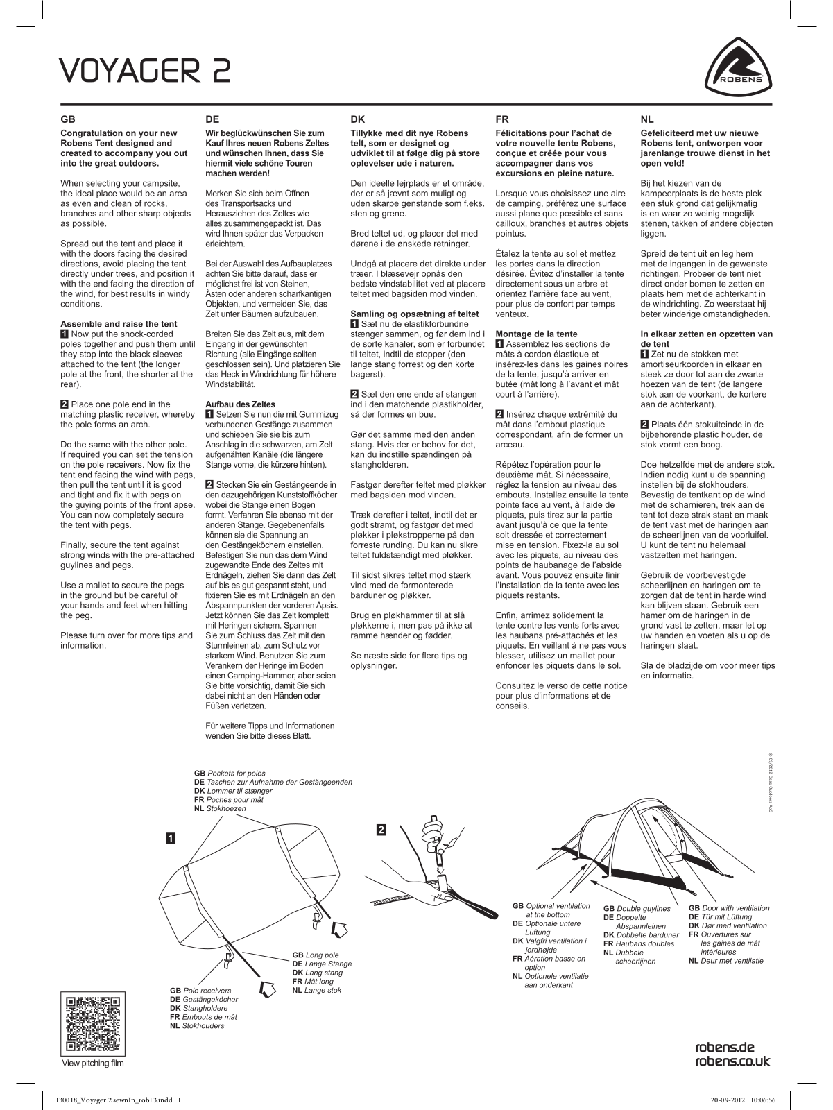 Robens Voyager 2 User Manual