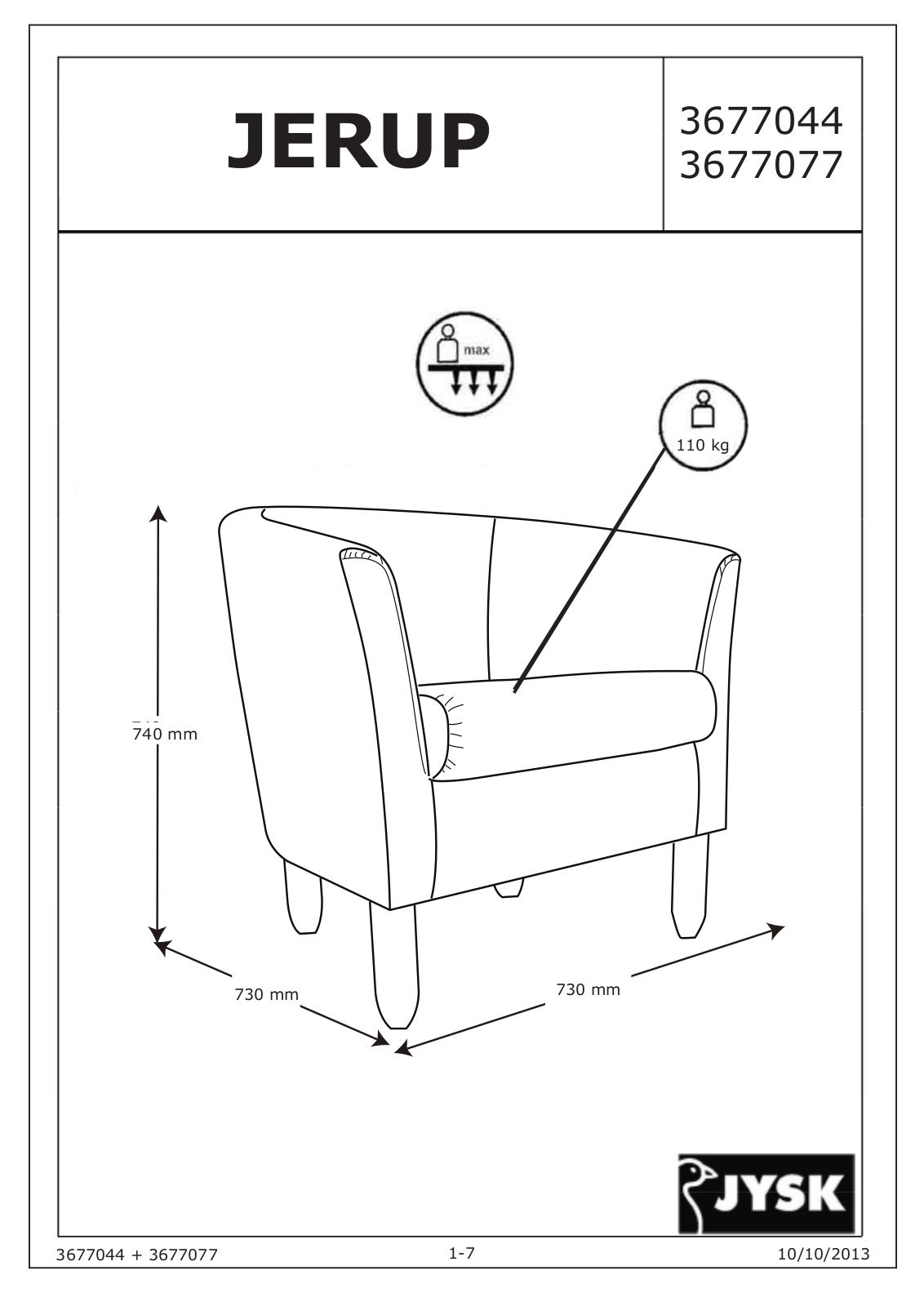 JYSK Jerup User Manual - ManualMachine.com