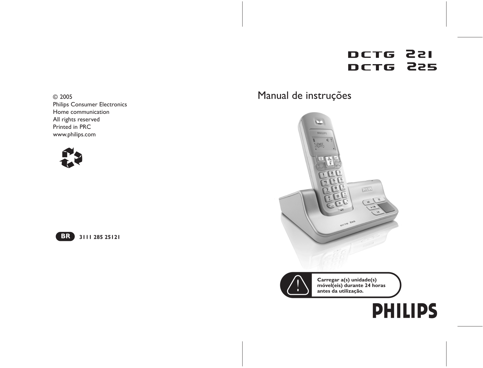 Philips DCTG221, DCTG225 User Manual