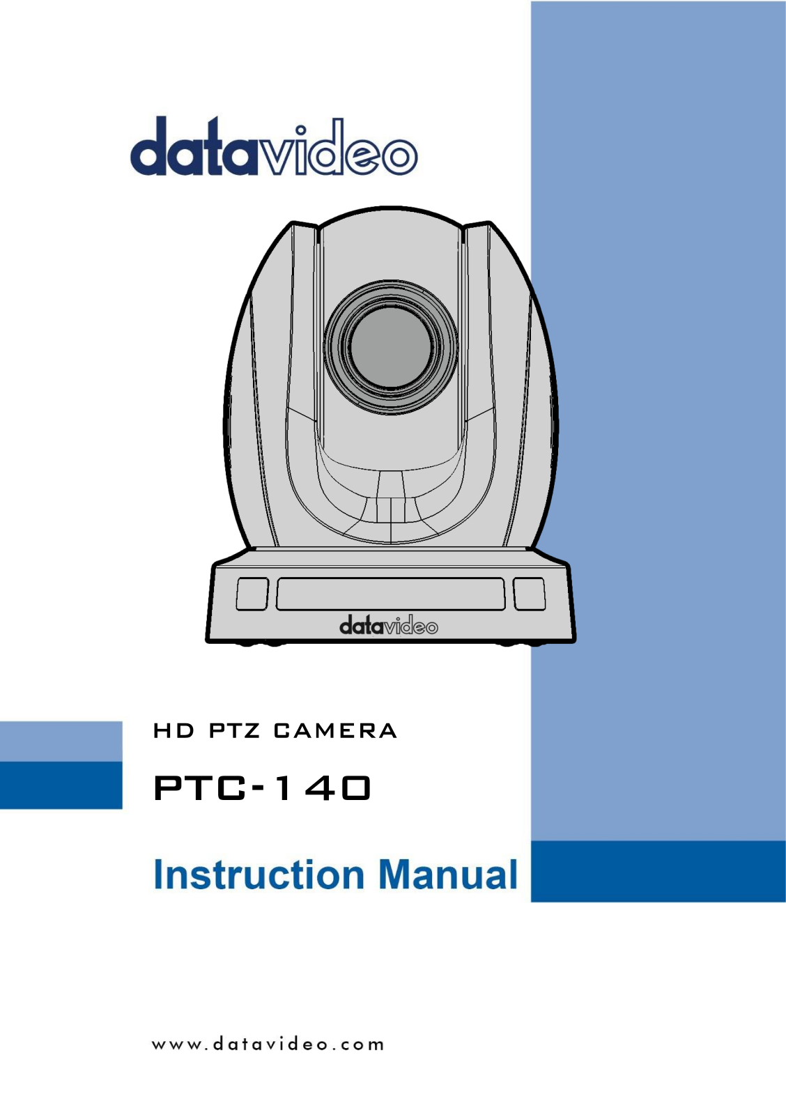 Datavideo PTC-140 Users manual