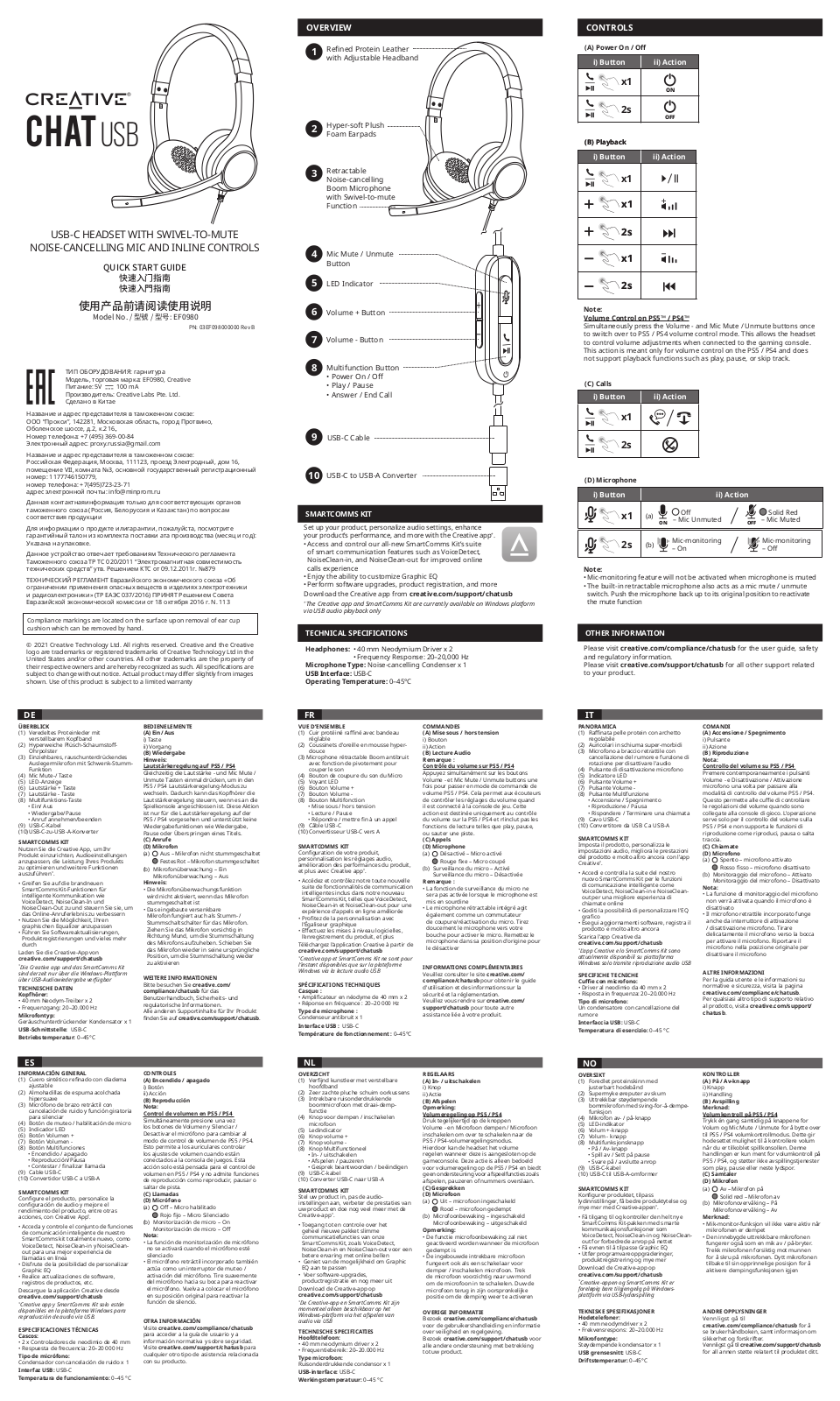 CREATIVE Chat USB User guide - ManualMachine.com