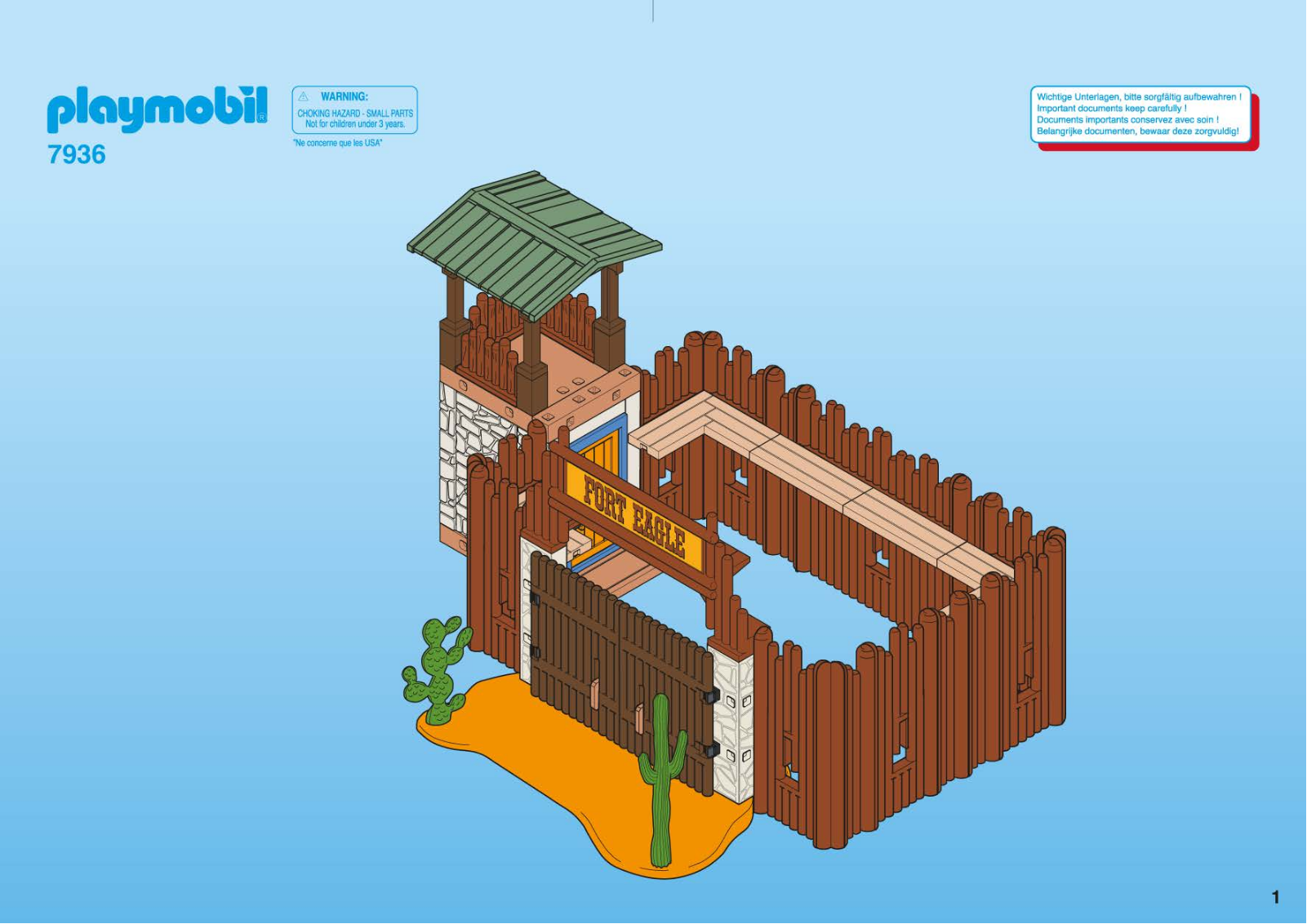 Playmobil 7936 Instructions