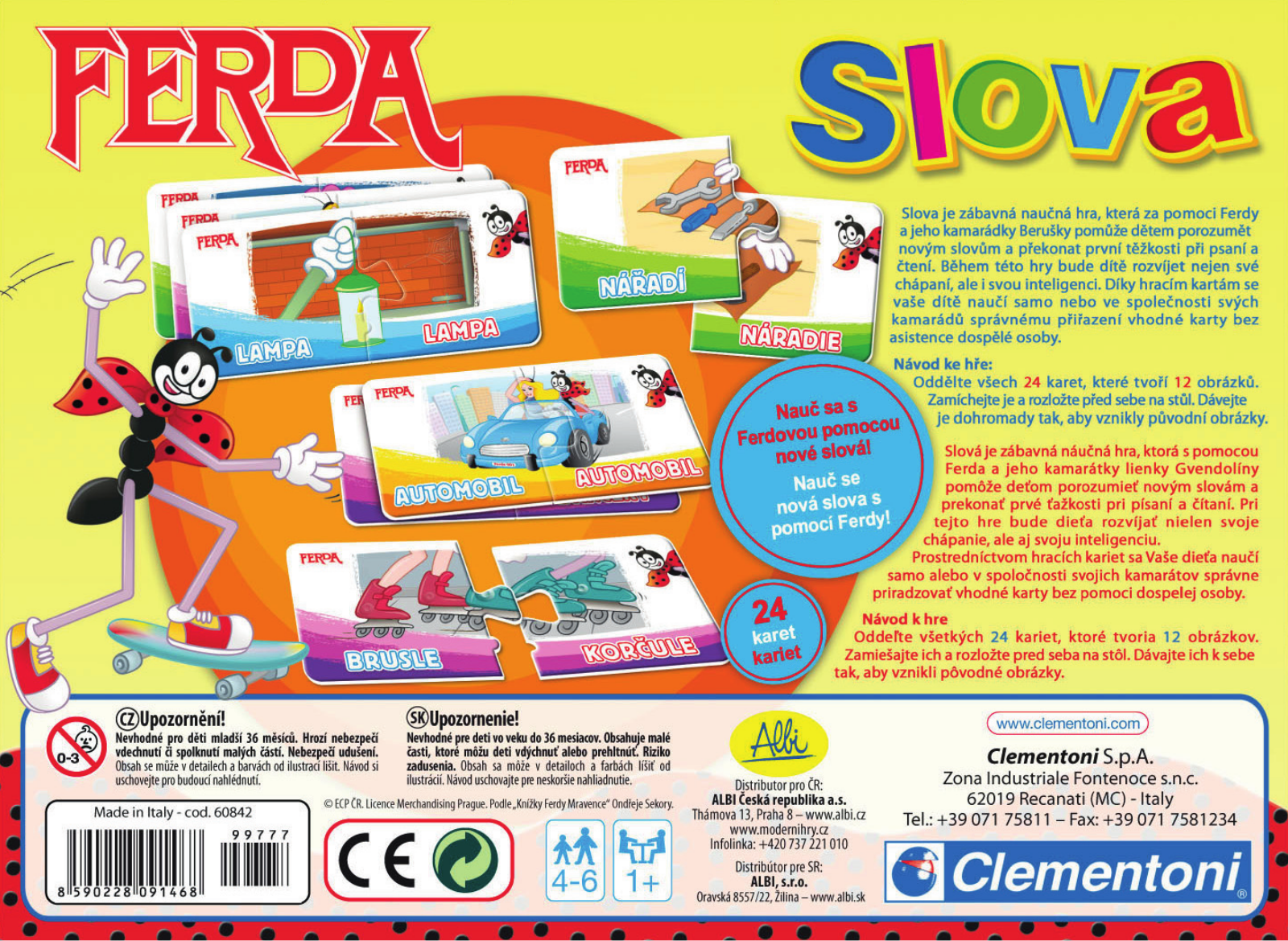 Albi Ferda Slova User Manual