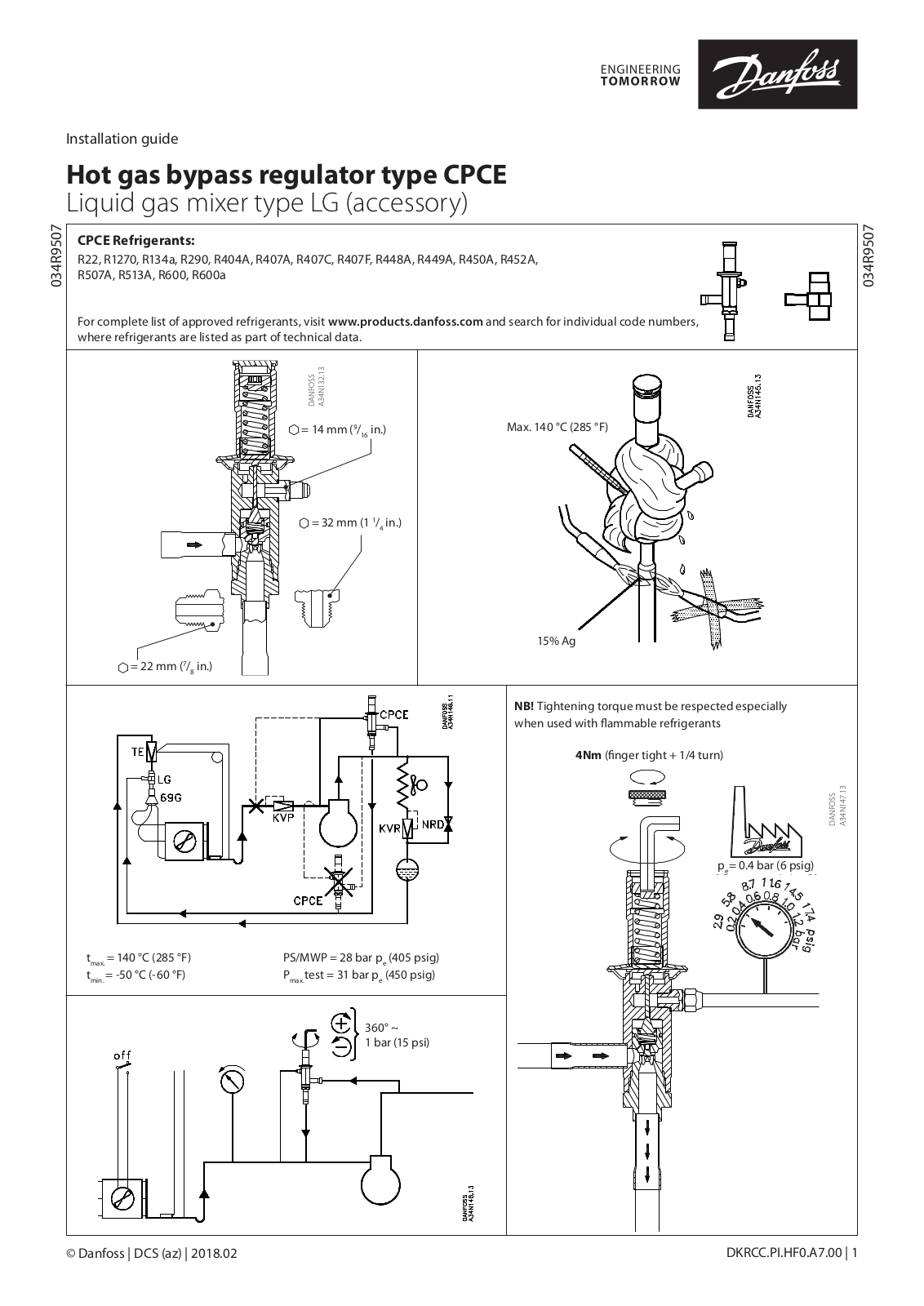 Danfoss CPCE Installation guide - ManualMachine.com