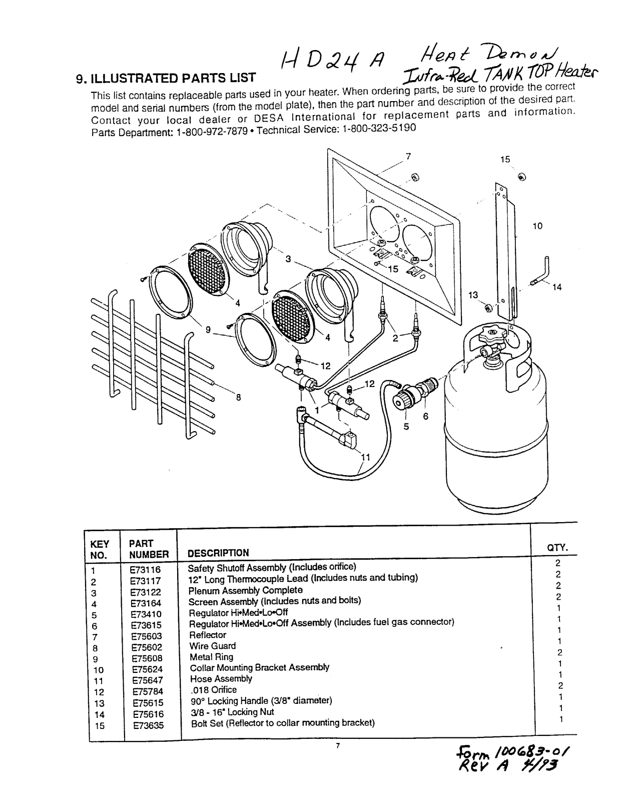 Desa Tech HD24A Owner's Manual