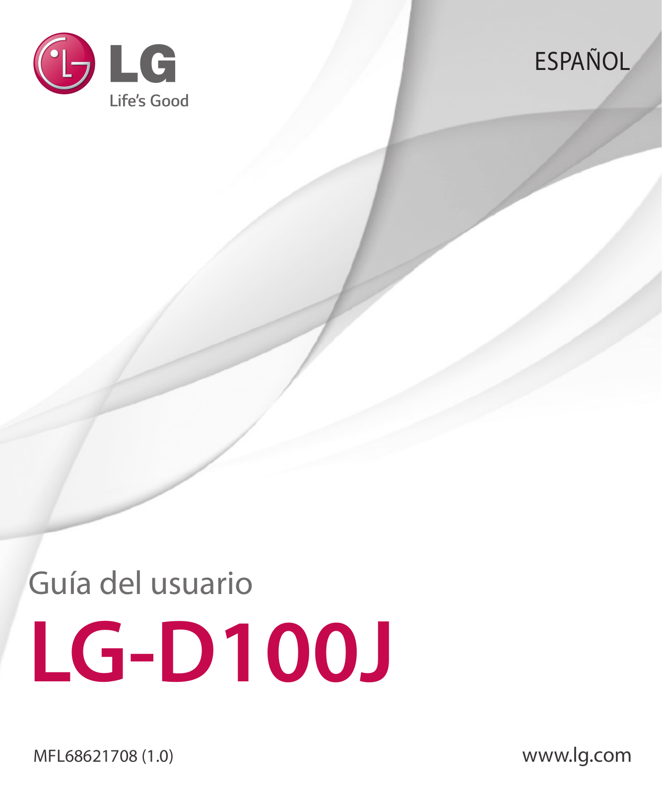 LG LGD100J User Manual