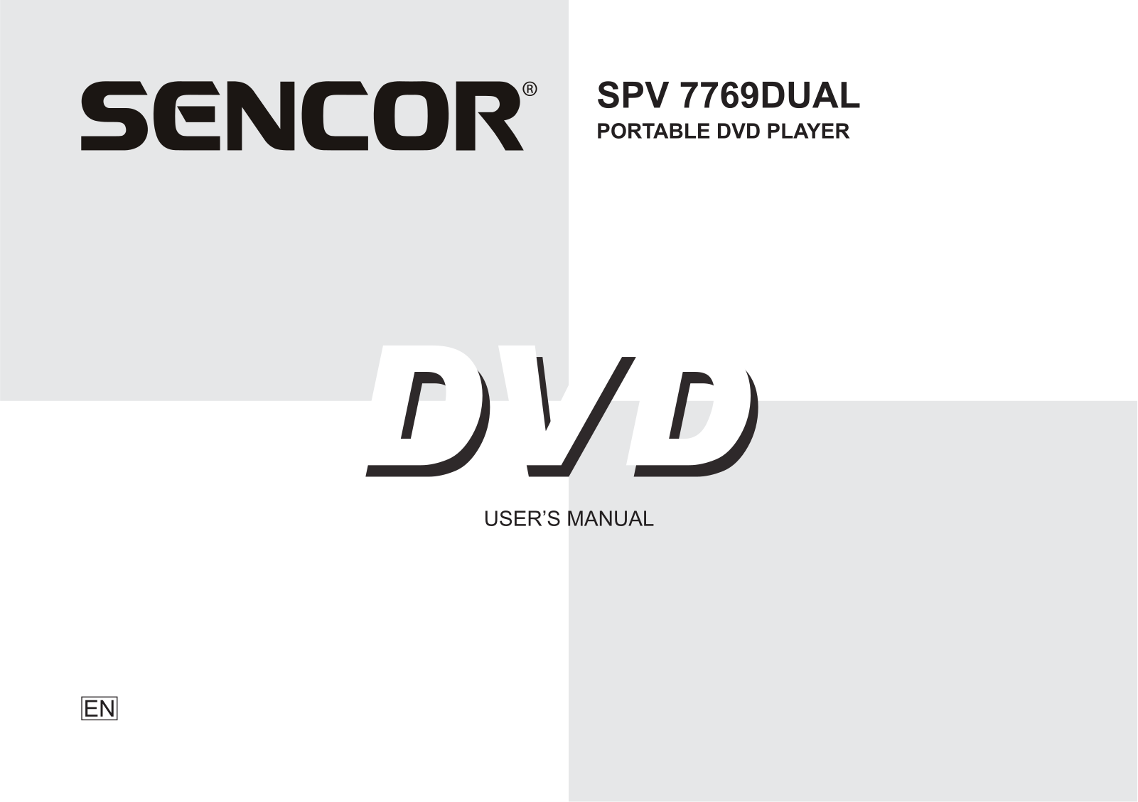 Sencor SPV 7769DUAL User Manual