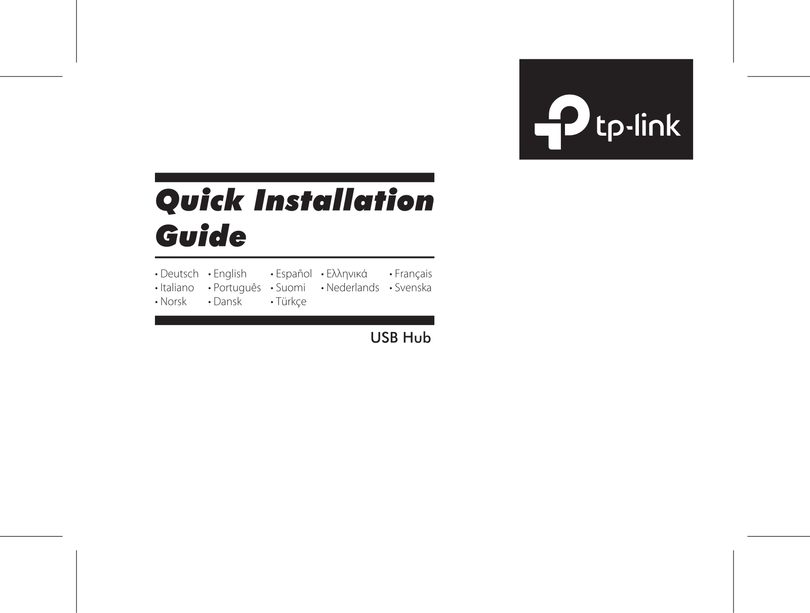 TP-Link UH400 Quick Installation Guide