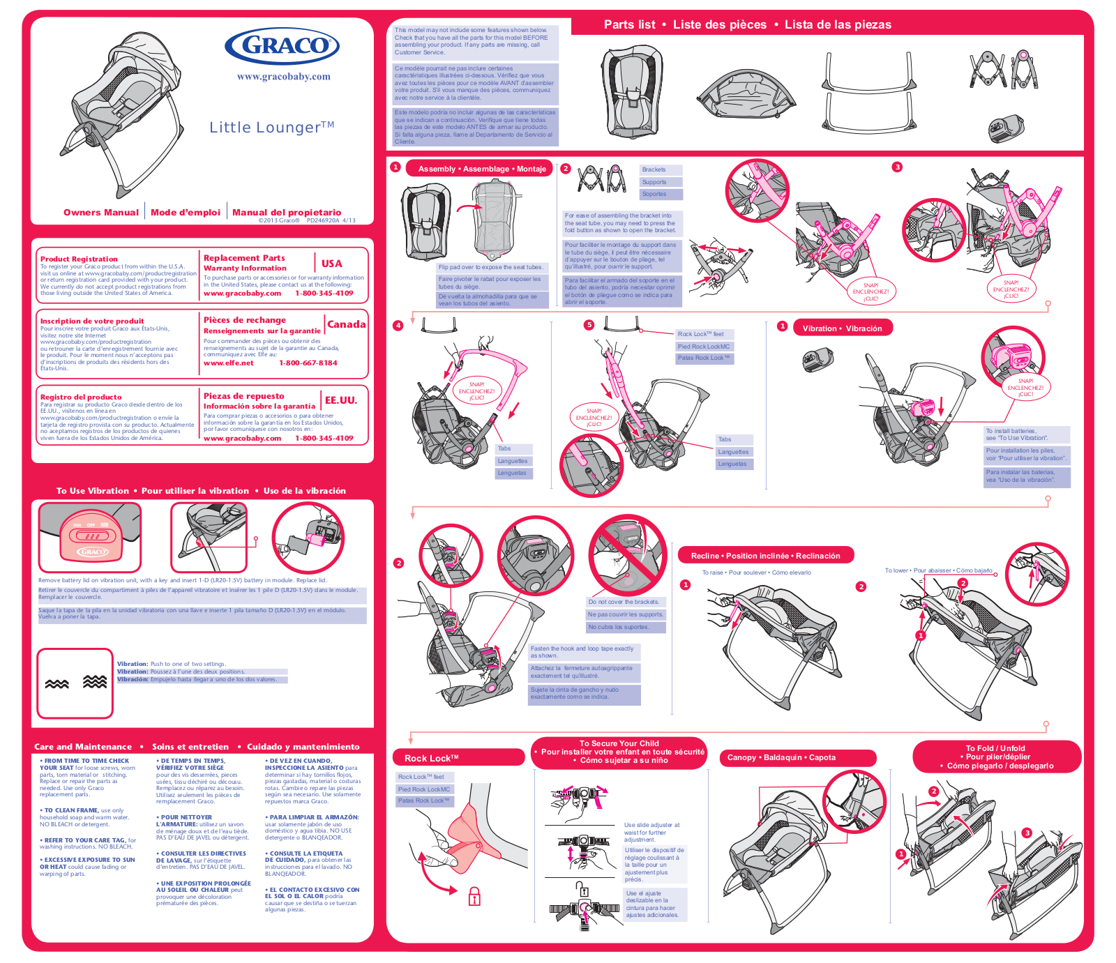 Graco PD246920A User Manual