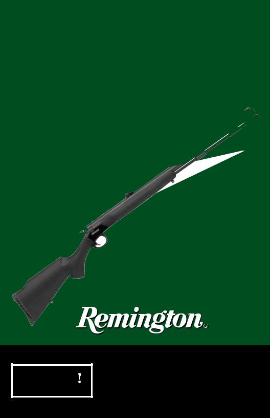 Remington GENESIS IN-LINE MUZZLELOADING RIFLE User Manual