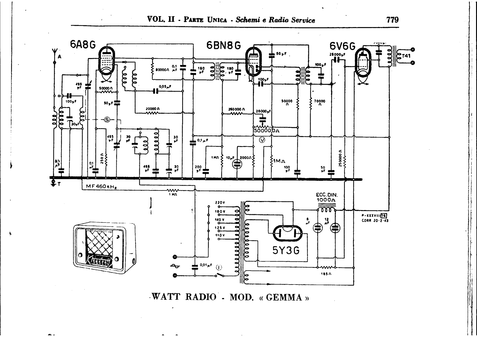 Watt Radio gemma schematic