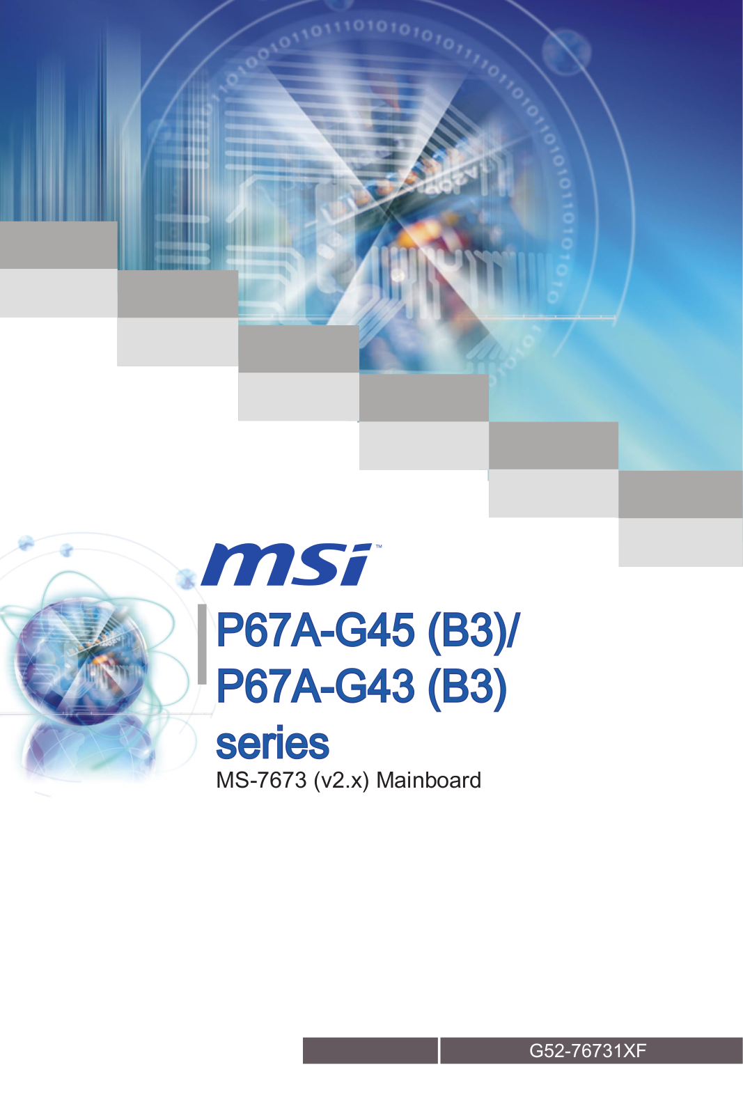 MSI P67A-G43 User Manual