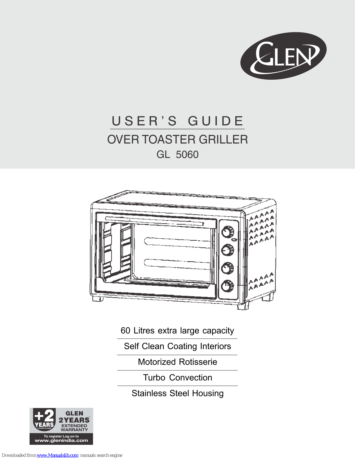 Glen GL 5060 User Manual