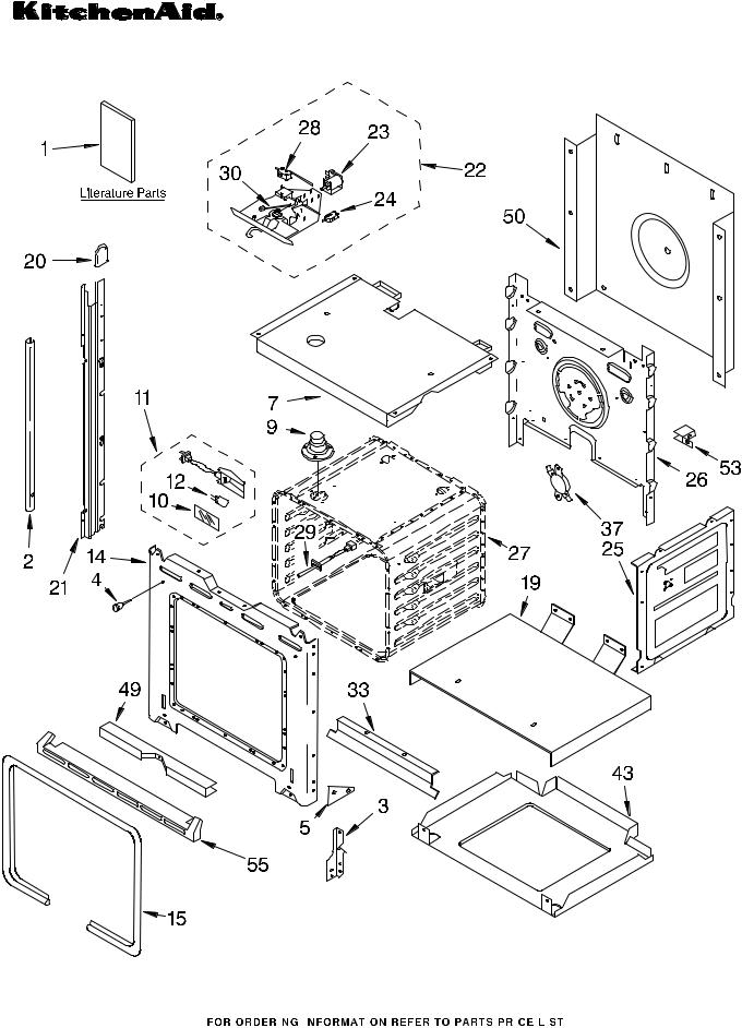 KitchenAid KEBS107DWH10 Parts List