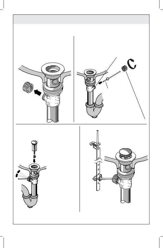 KOHLER K-15240, K-15241, K-15243 Installation Manual