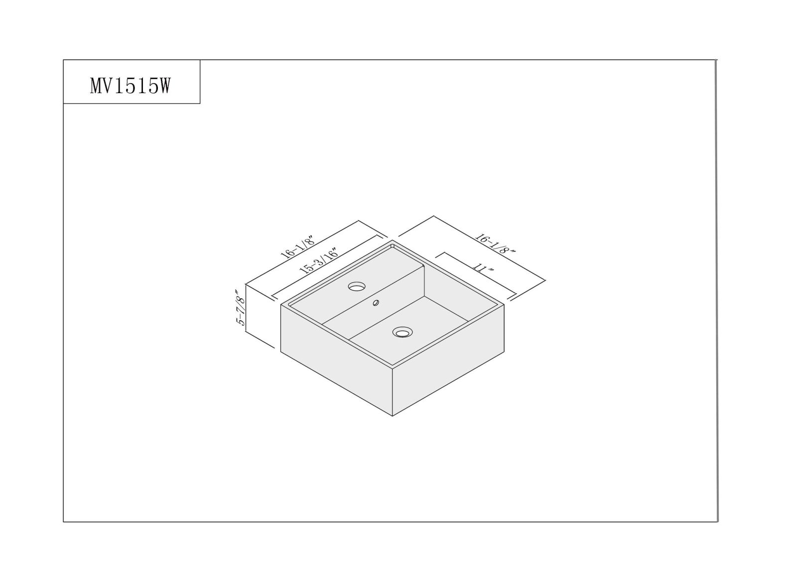 Fine Fixtures FINF1089 Dimensions - ManualMachine.com