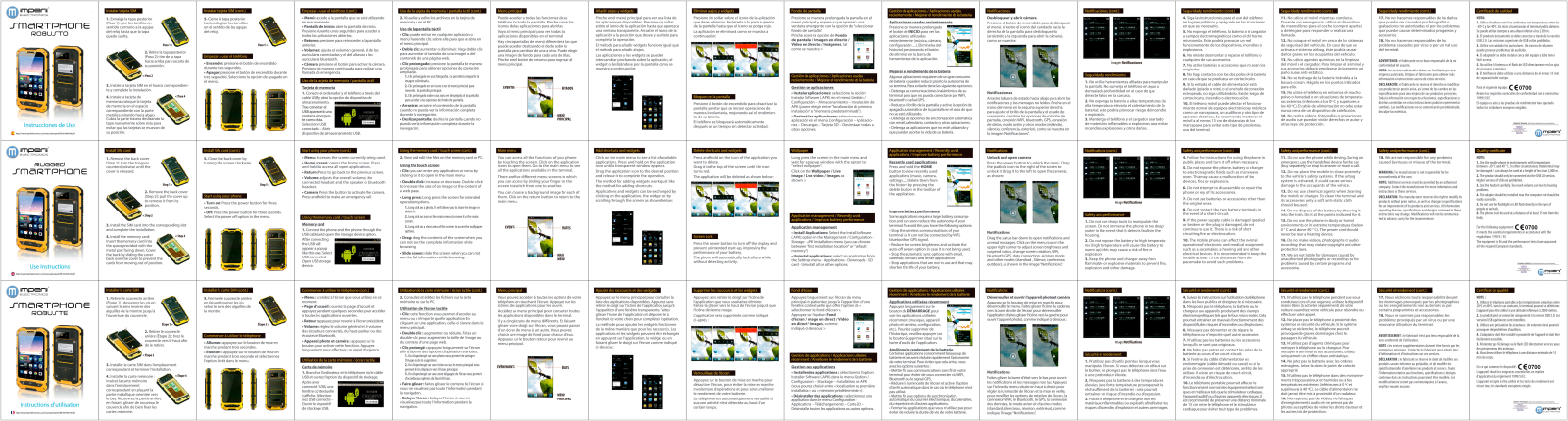 imperii electronics Rugged Smartphone Instruction Manual