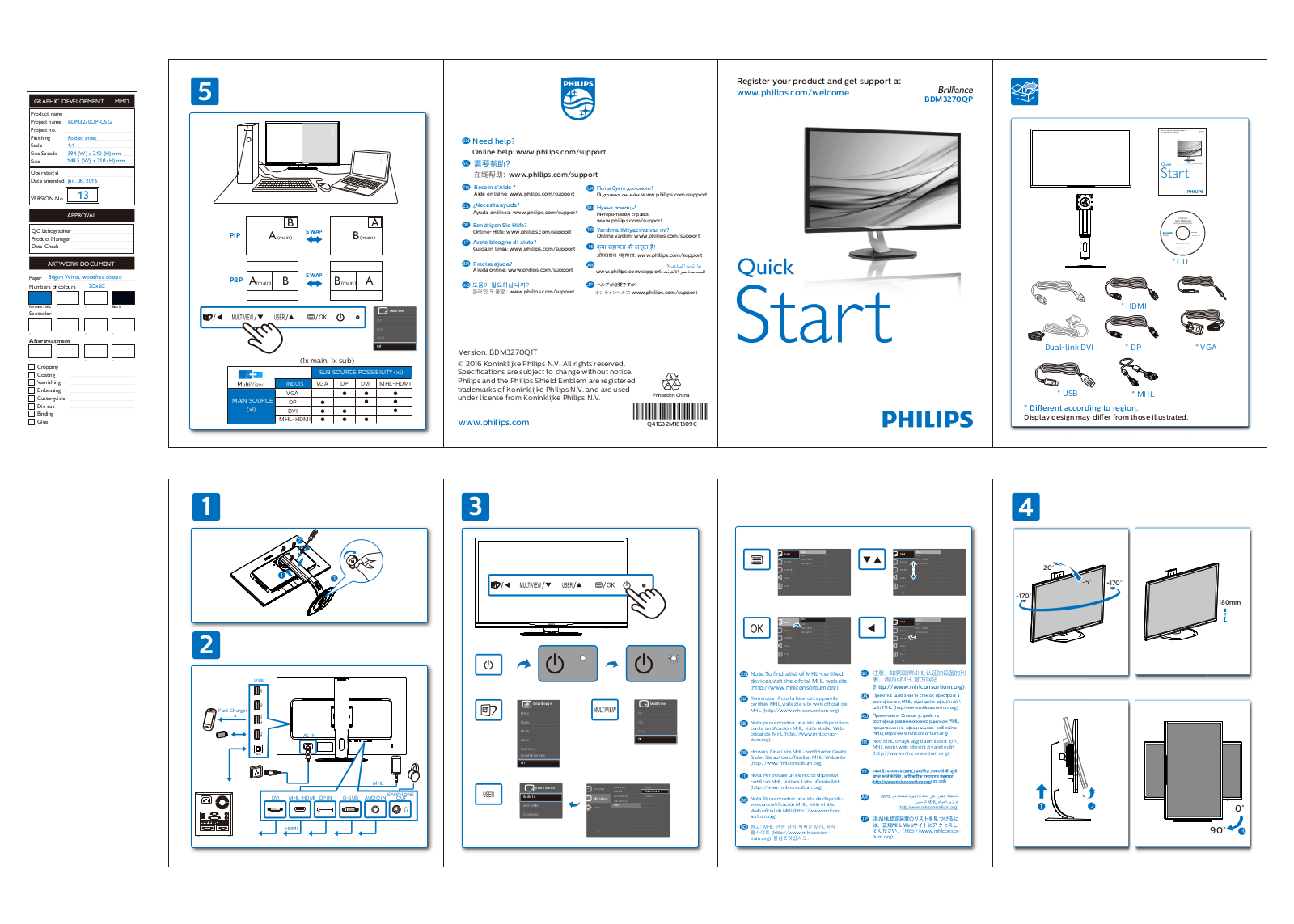 Philips BDM3270QP User Manual