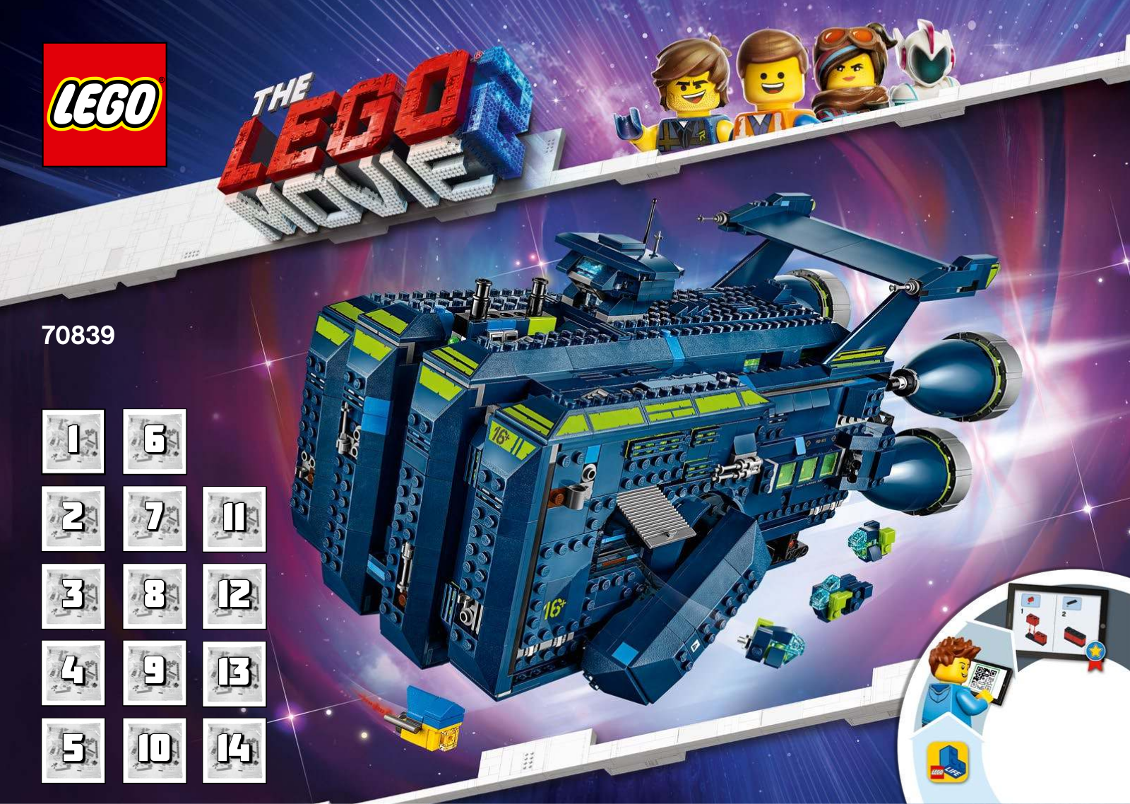 Lego 70839 User Manual